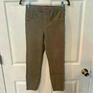 Spanx Jean-ish Ankle Length Pull On Jeggings in Earthy Taupe, Size Small, GUC